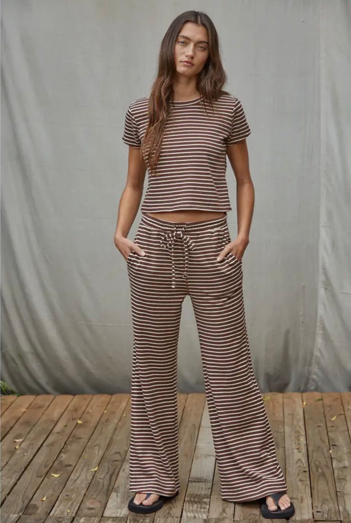 Remi Striped Pants