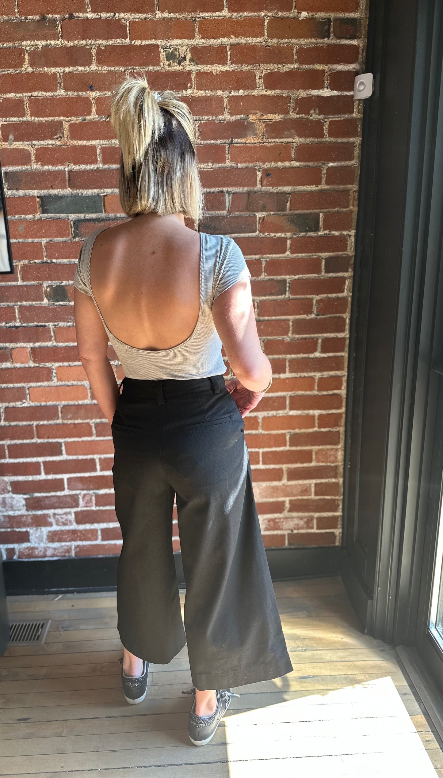 Low back body suit