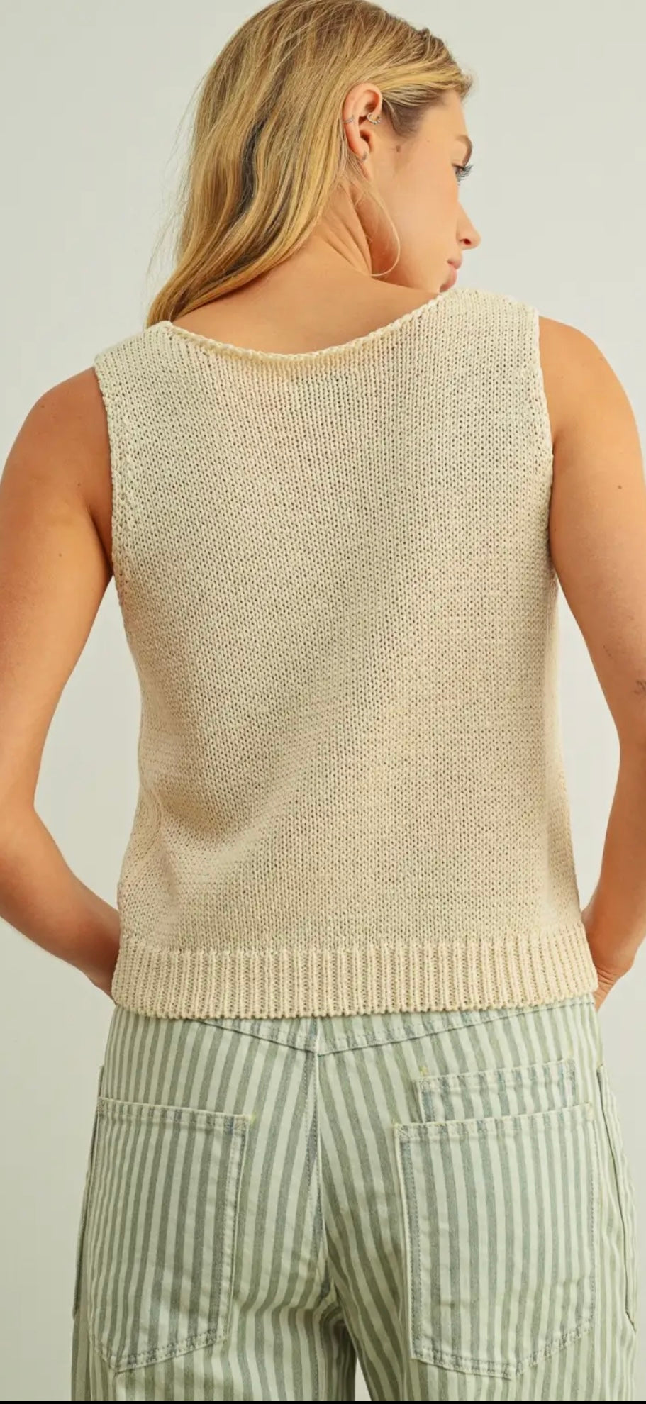 coastal knit top