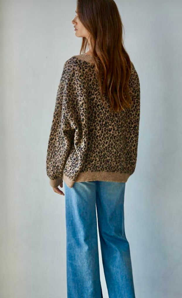 Leopard Cardigan