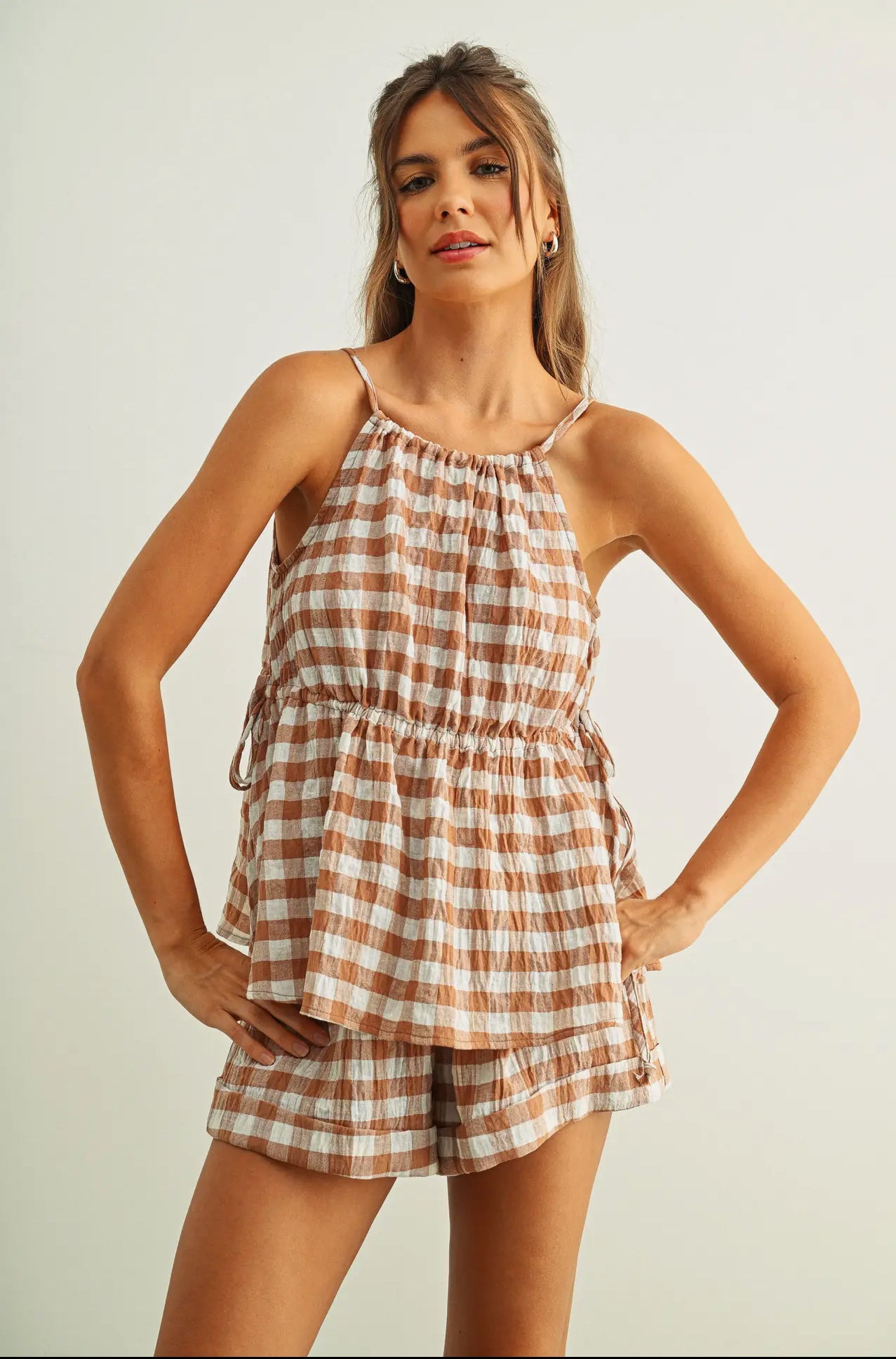 Gingham Halter