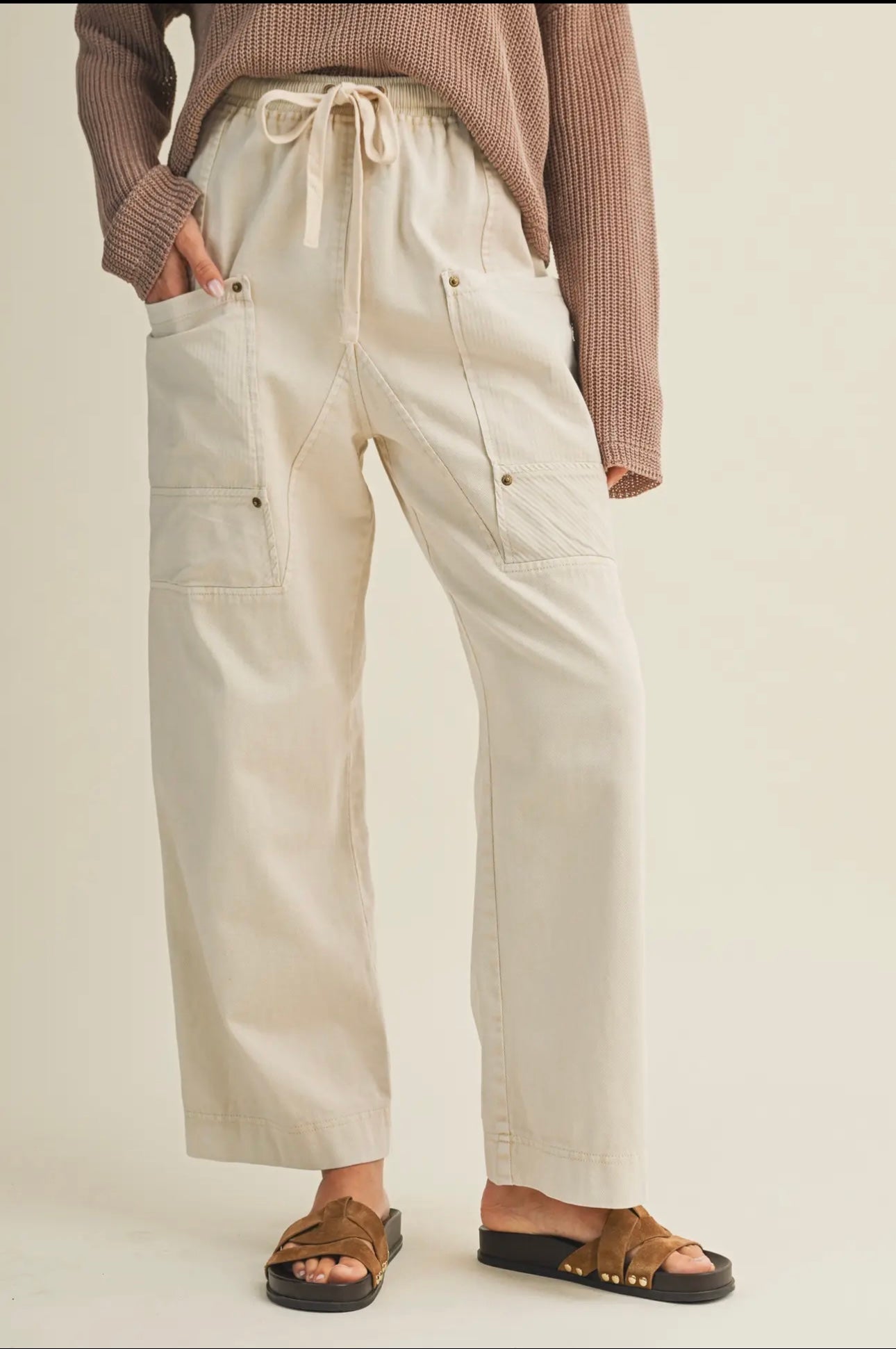 Side Pocket Drawstring Pant