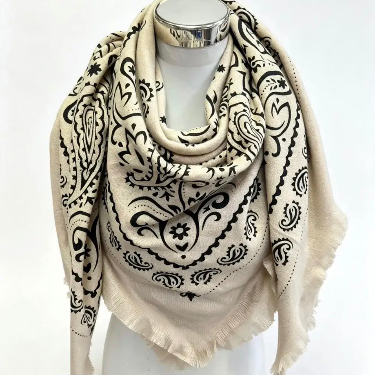 Ecru Wanderlust Bandana Scarf