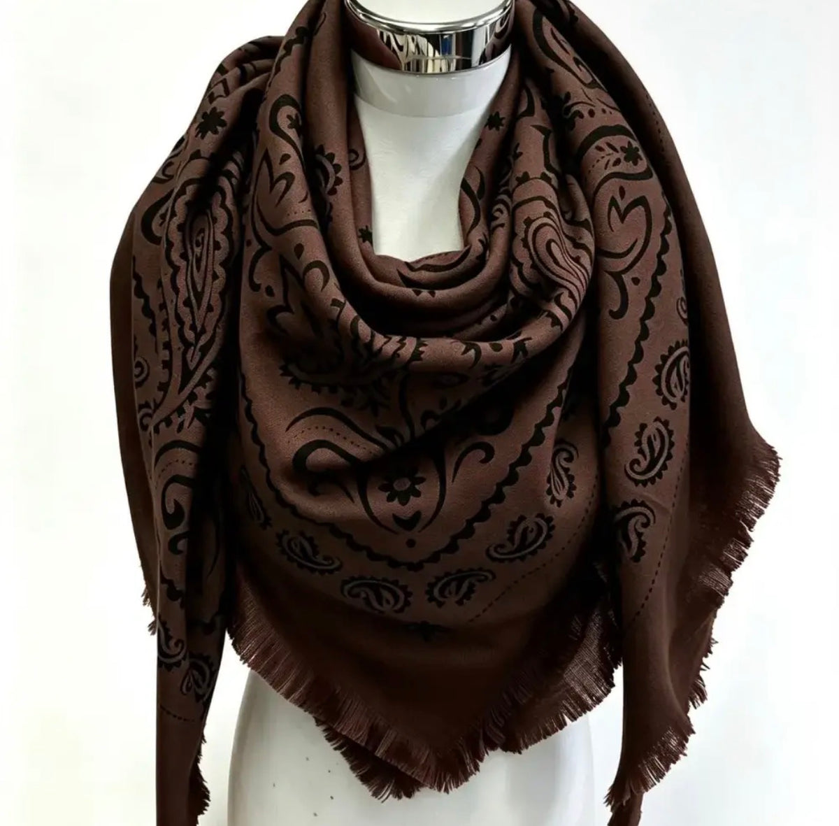 Coffee Wanderlust Bandana Scarf