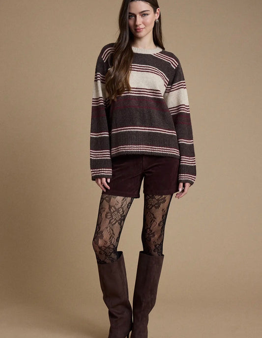 Aspen Striped Sweater