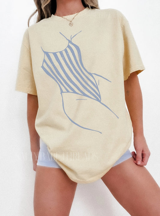 Bathing Suit Graphic Tee