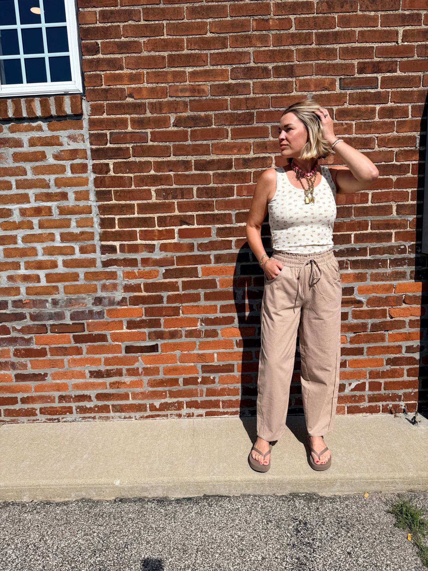yes sir linen pant