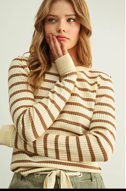 Marlow stripe top