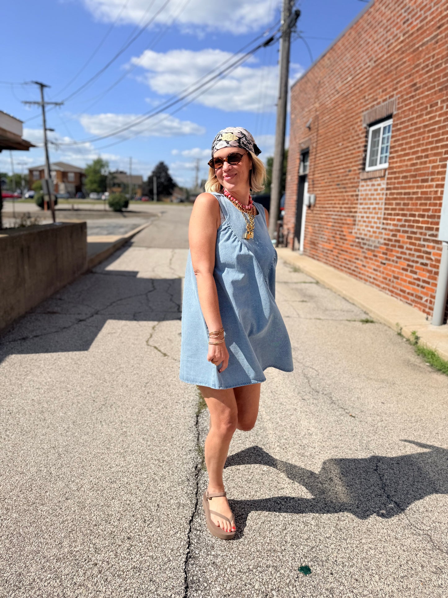 Denim Daydream Dress