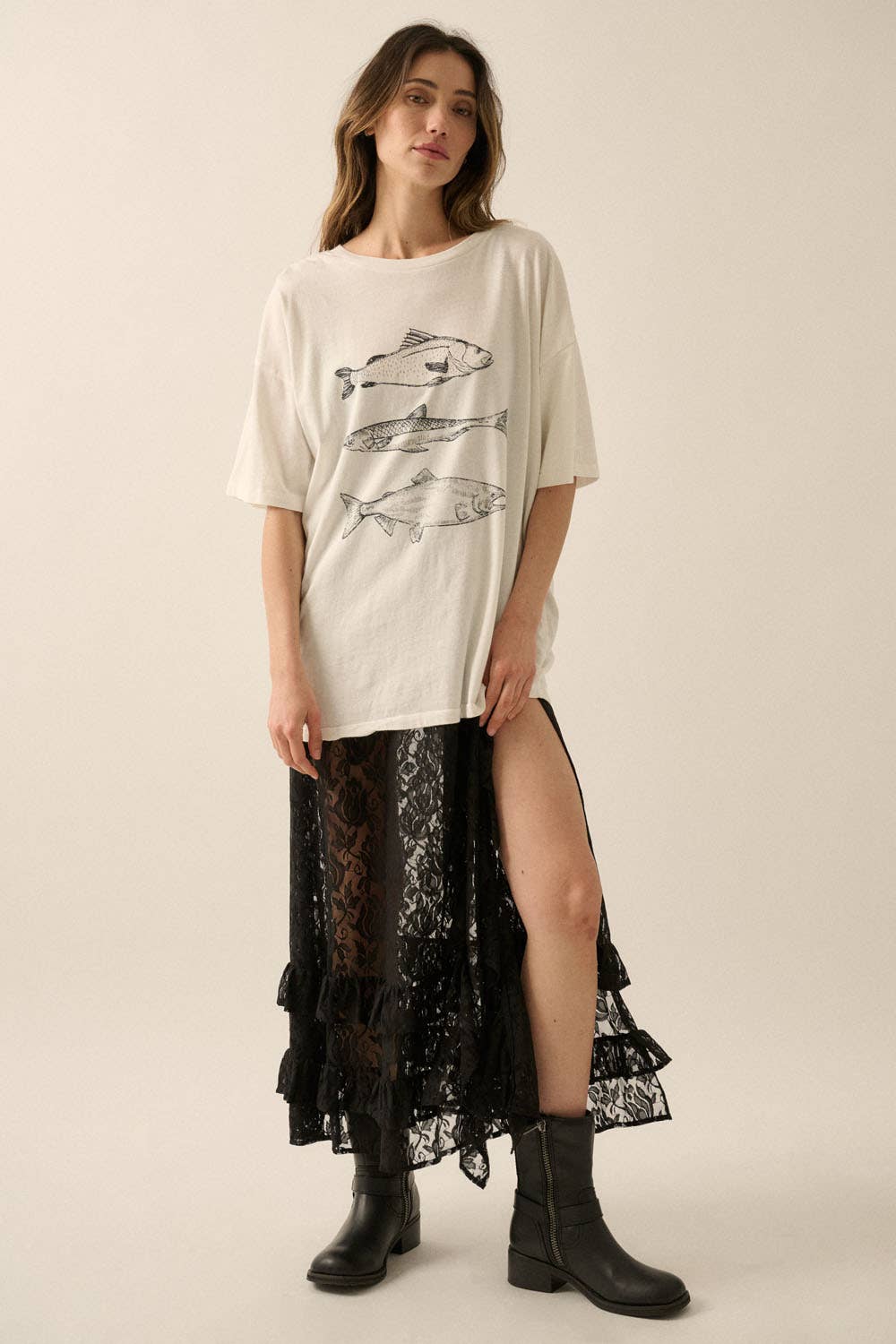 Three Fishes Tee