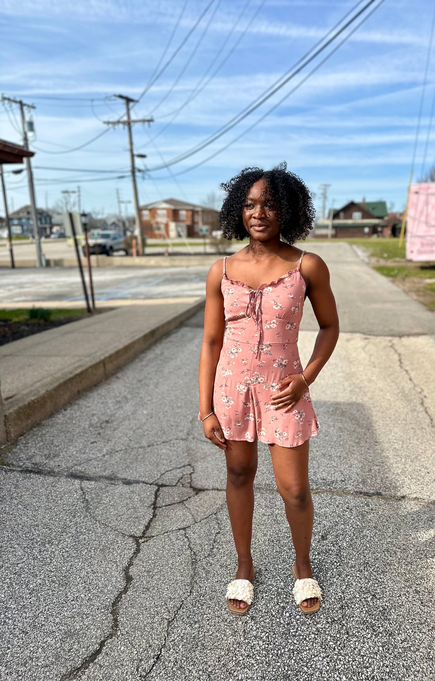 Floral Romper