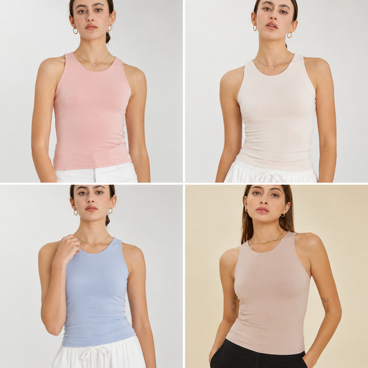 High Neck Basic Tank