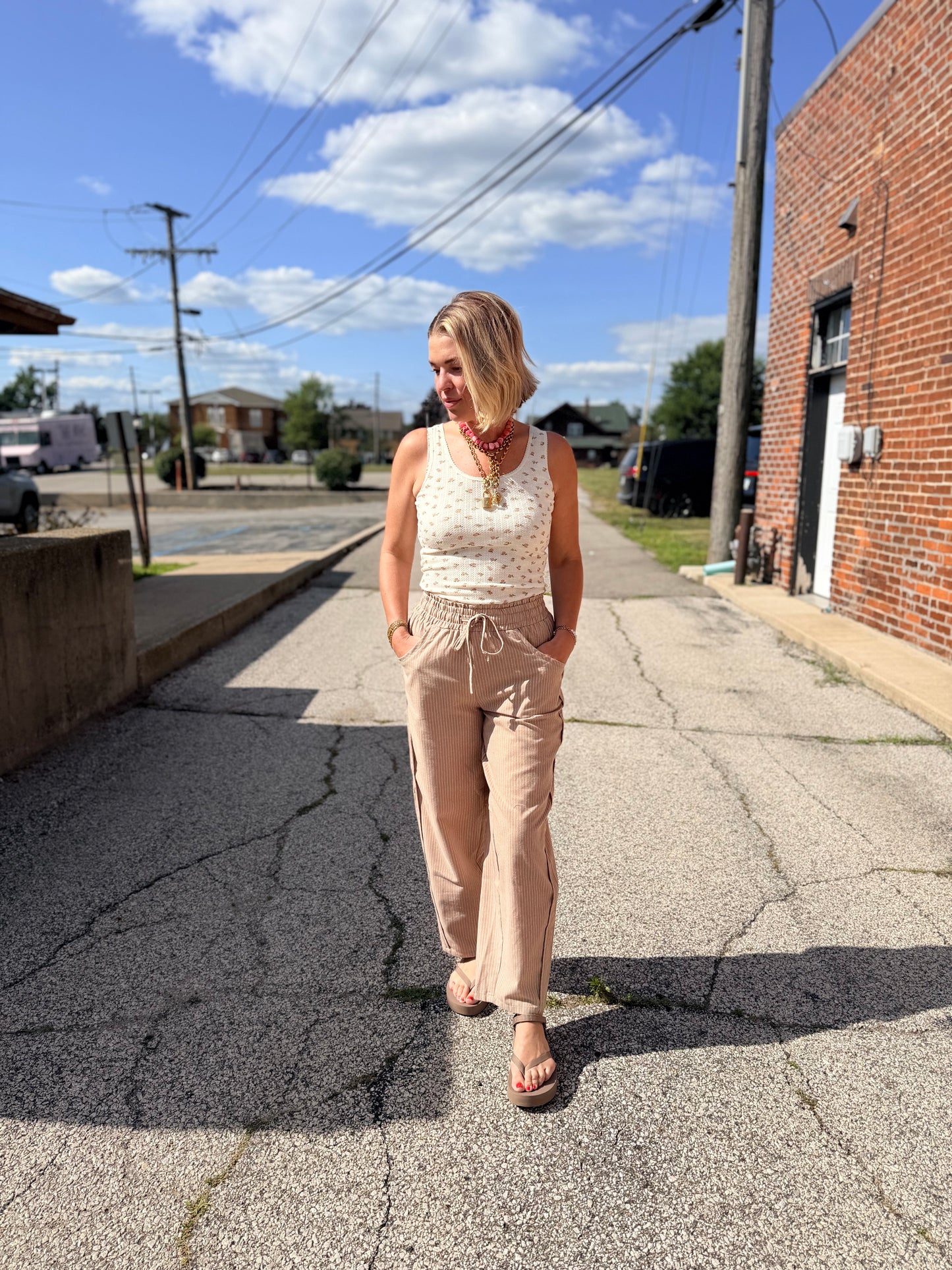 yes sir linen pant