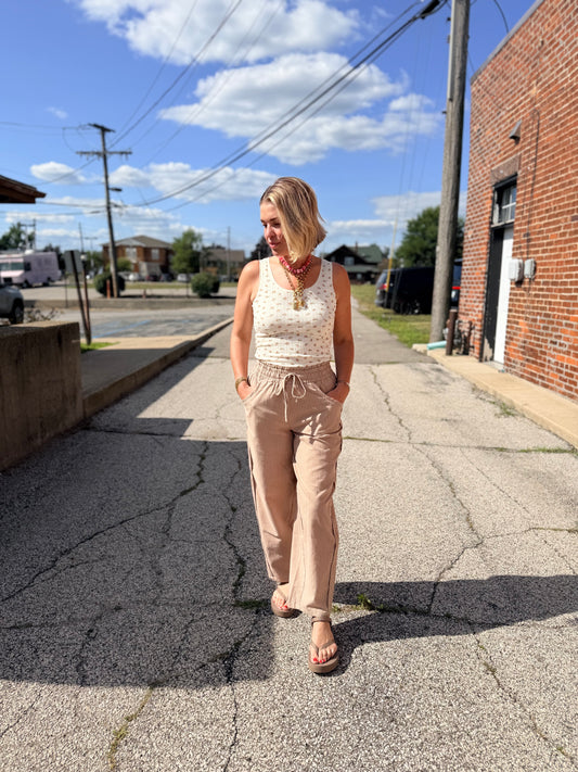 yes sir linen pant