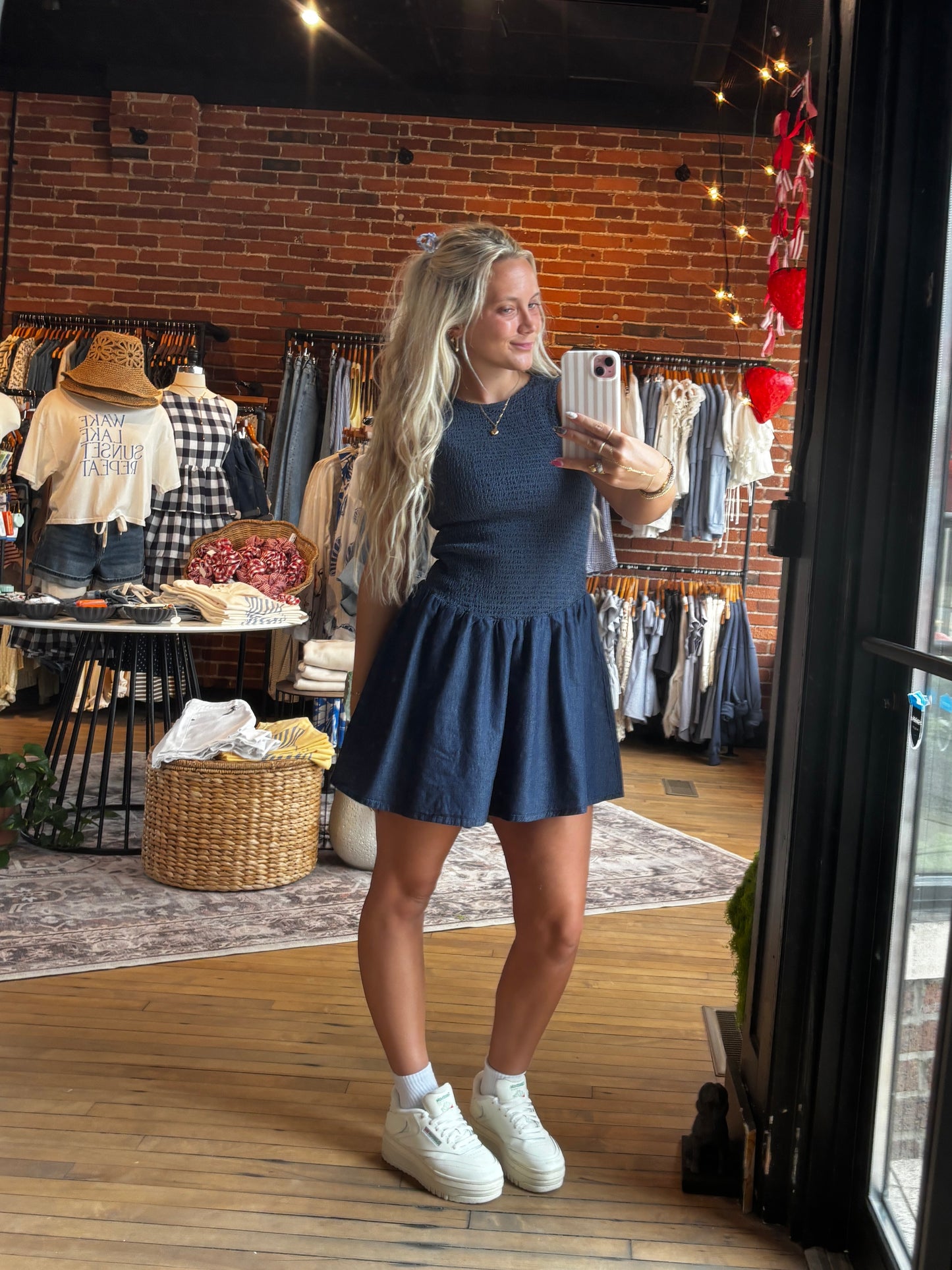 Denim Mini Dress