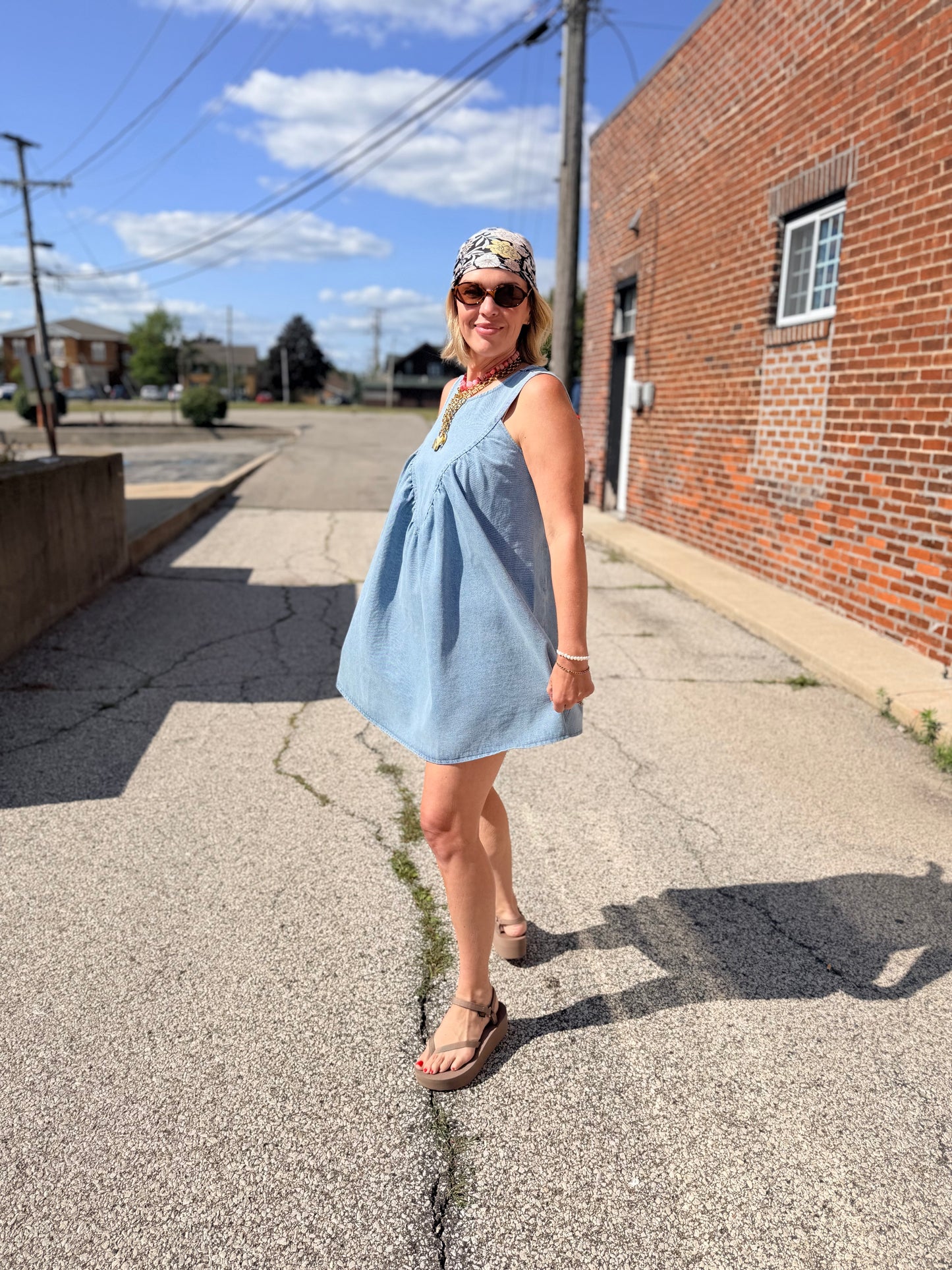 Denim Daydream Dress