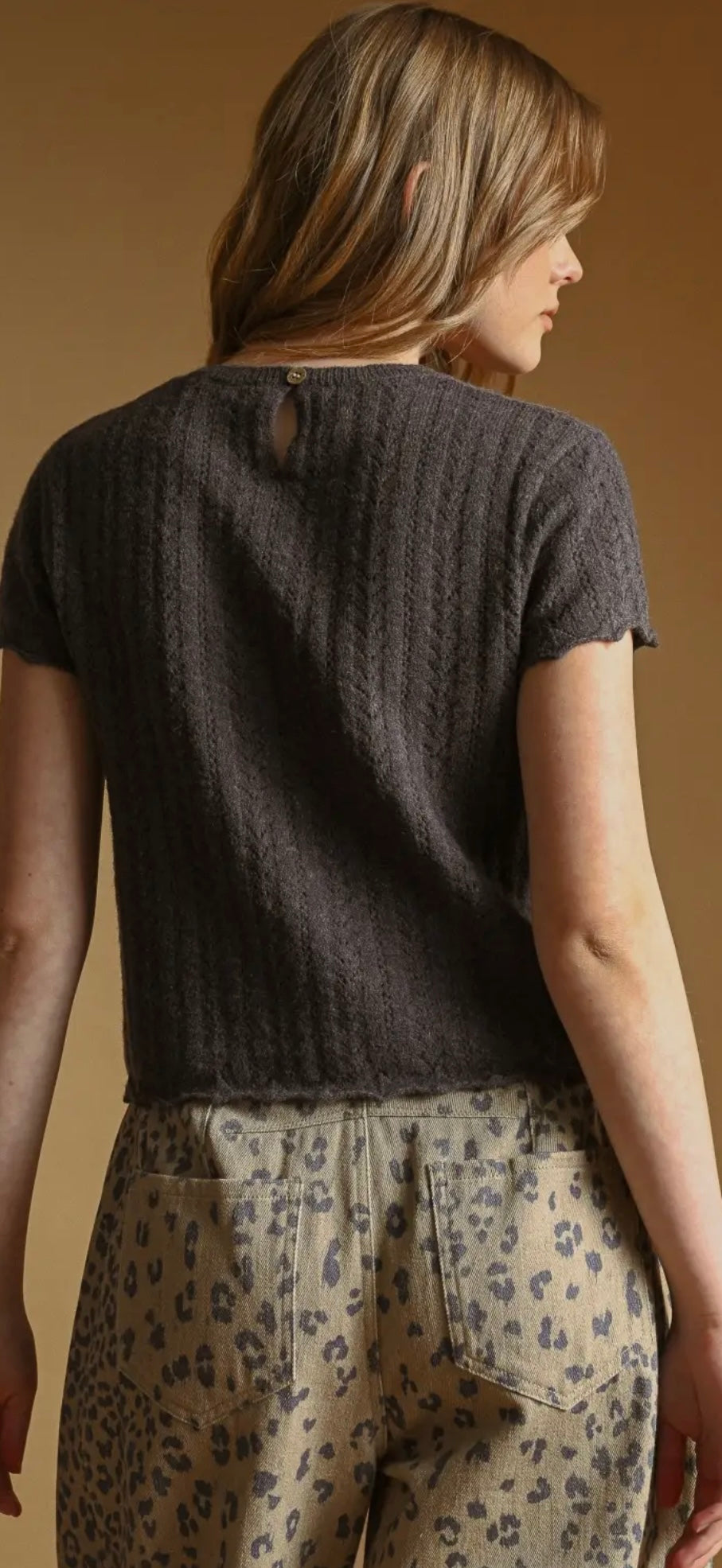 everyday textured knit sweater