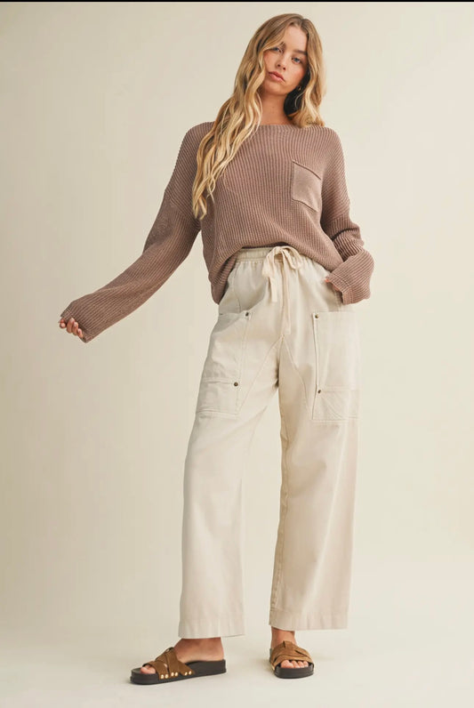 Side Pocket Drawstring Pant