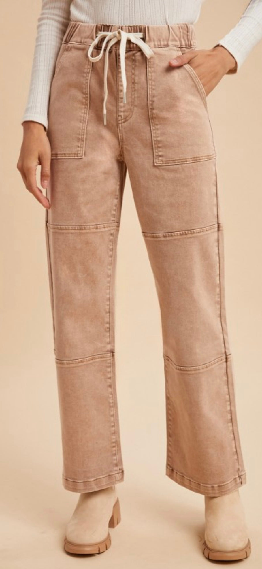 Mineral Wash Patch  Jeans