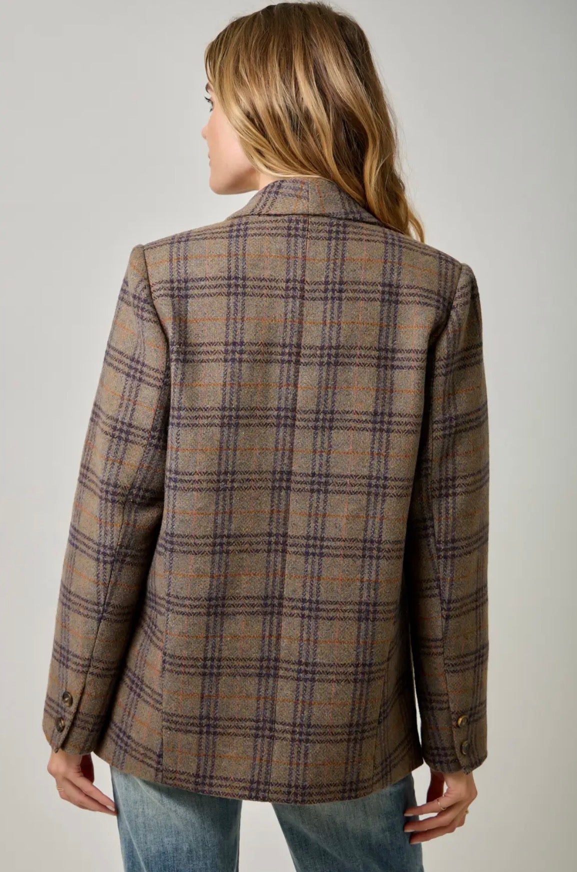 The Ashford Plaid Blazer
