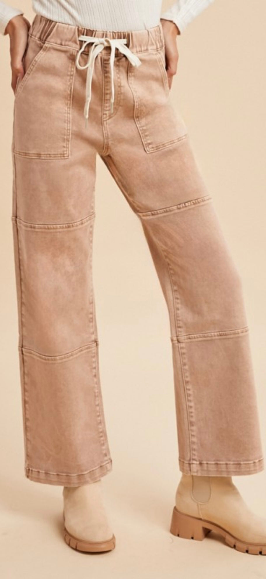 Mineral Wash Patch  Jeans