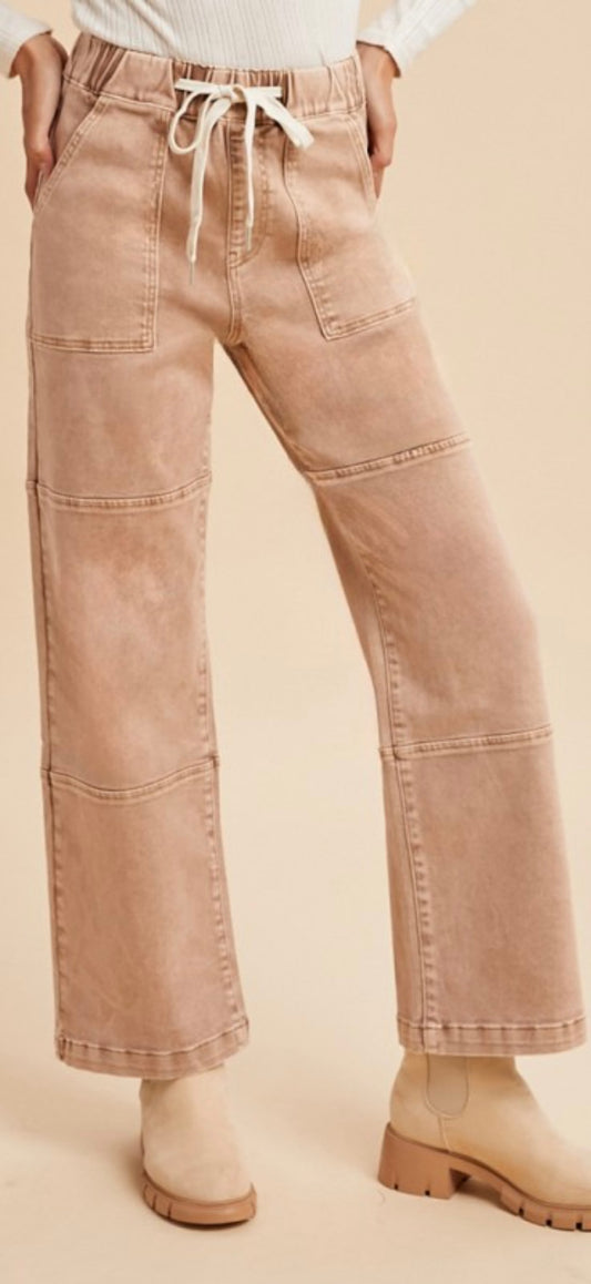 Mineral Wash Patch  Jeans