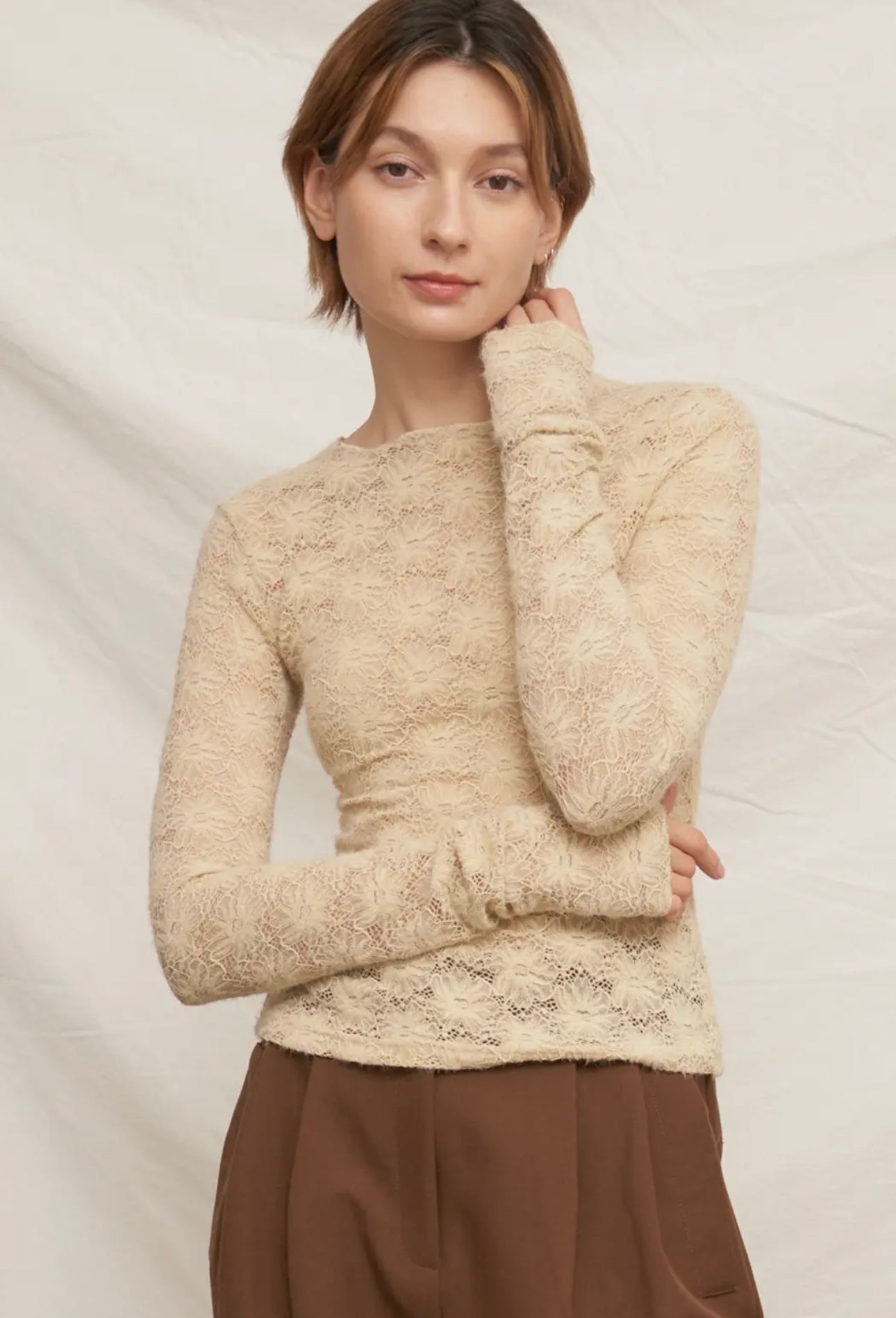 Soft Lace Top
