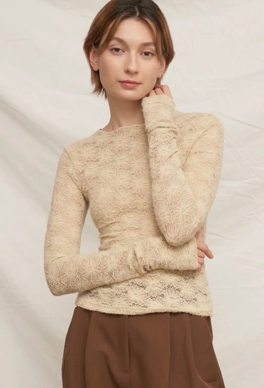 Soft Lace Top