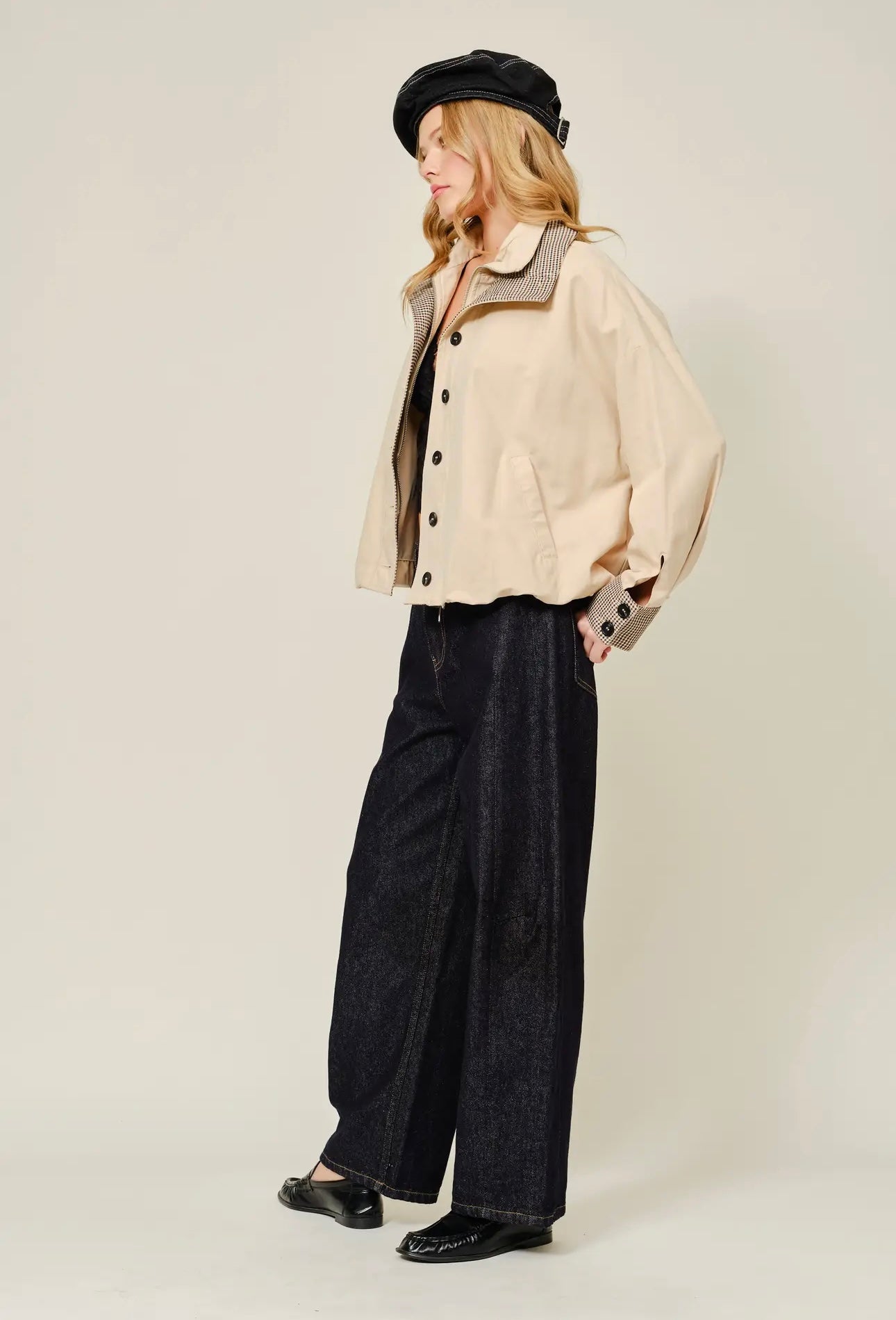 Oversized Bomber Jacket