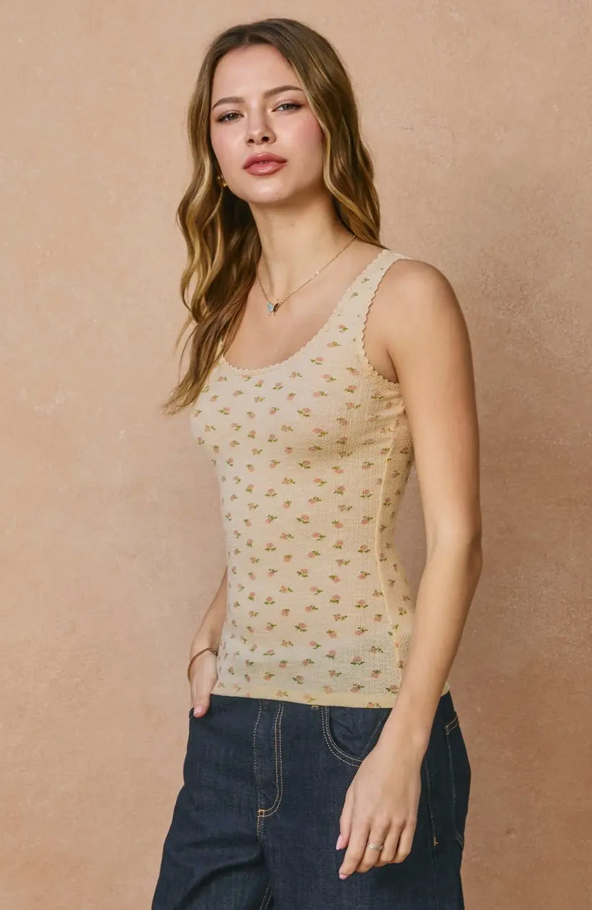 Floral Tank
