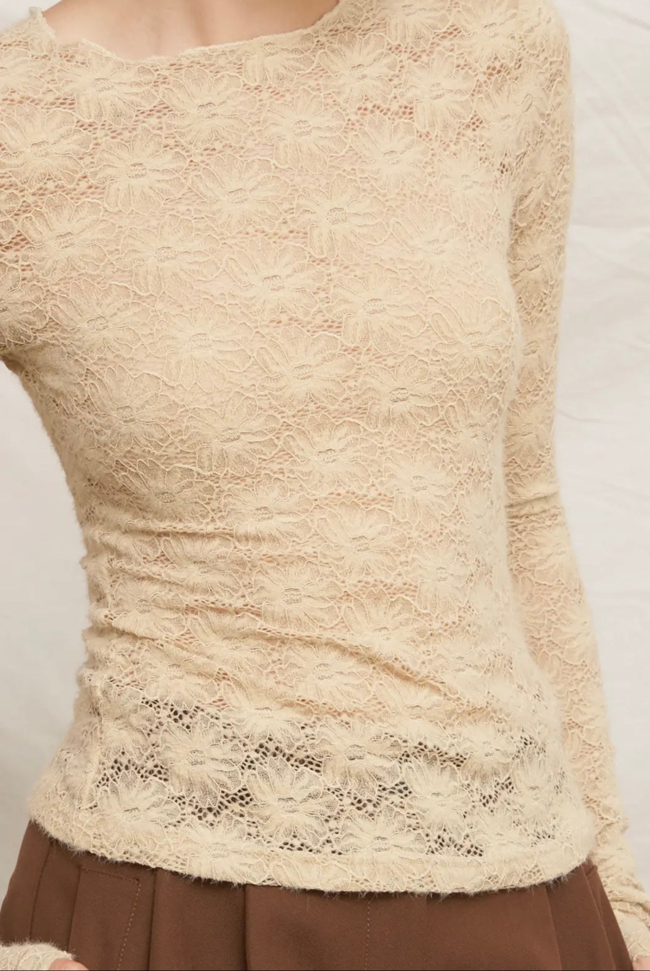 Soft Lace Top