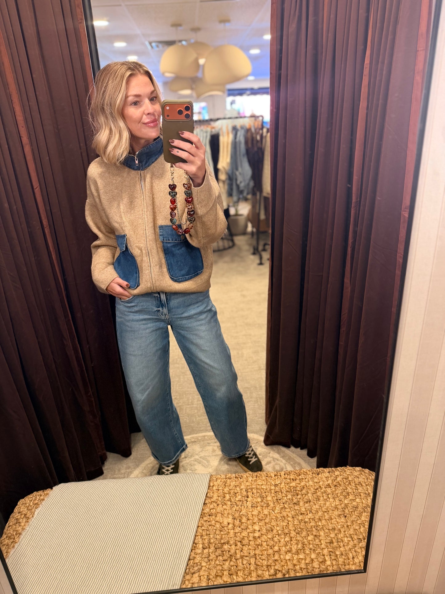 Denim Days Knit sweater
