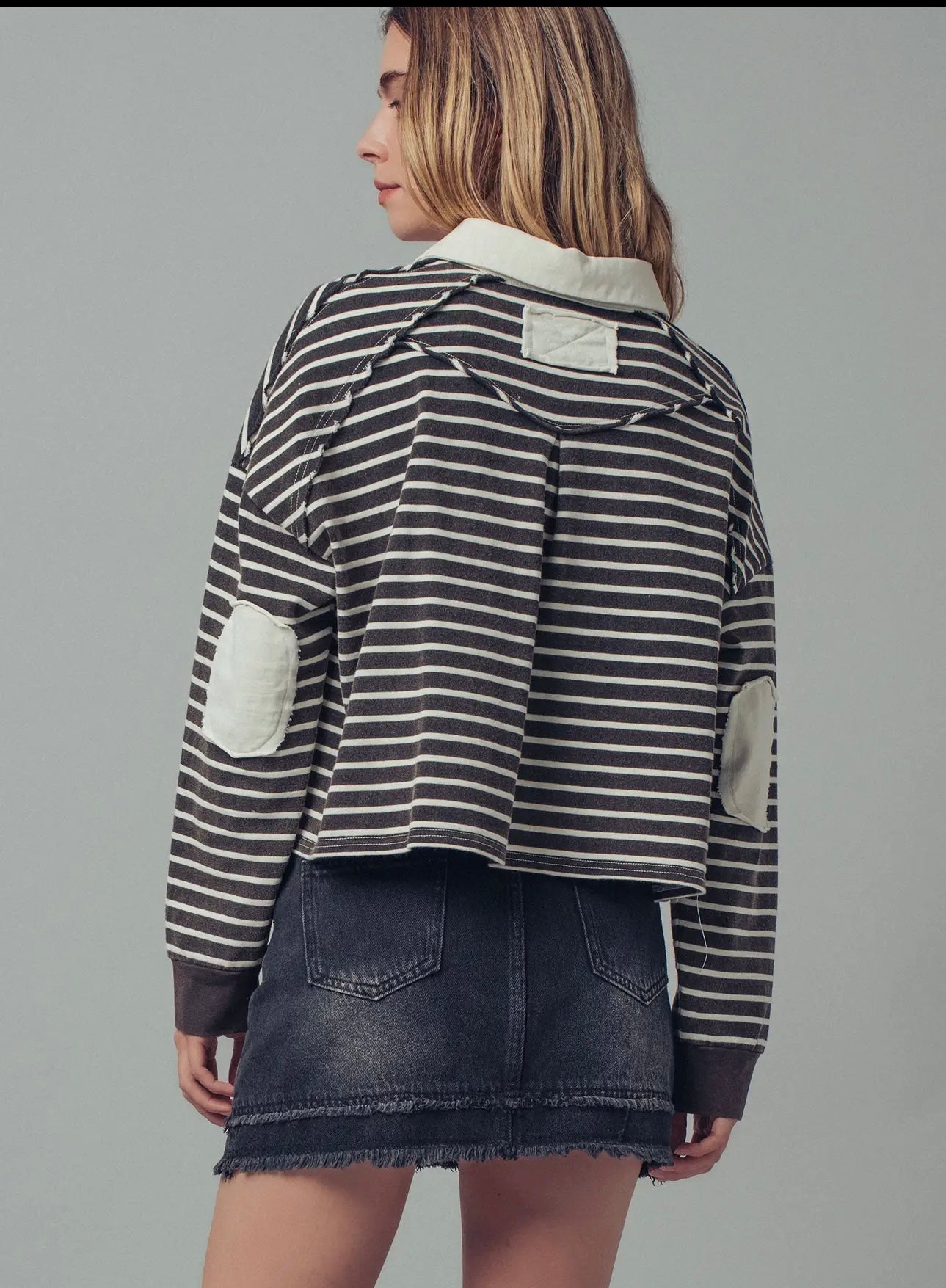 Boxy playful polo