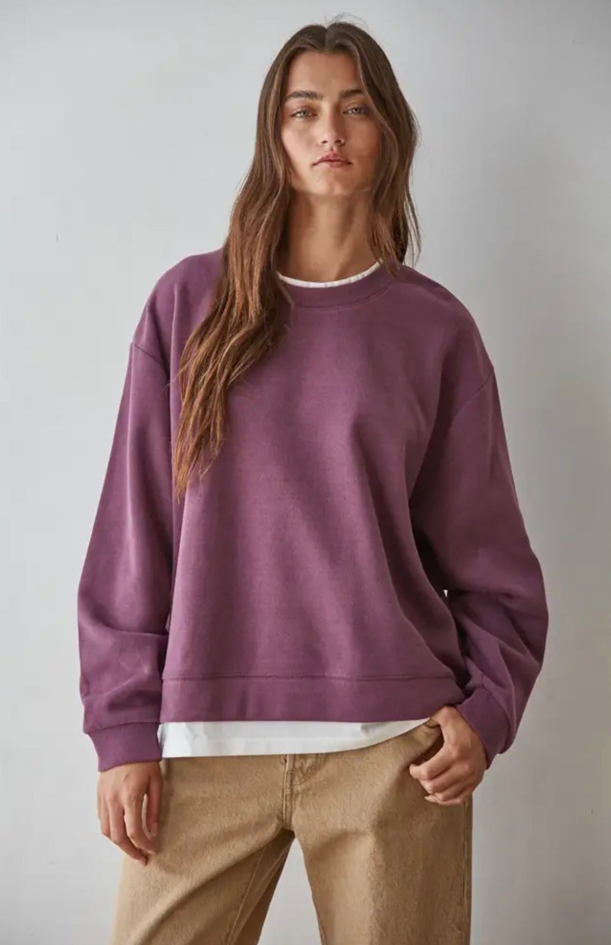 The rowan crewneck
