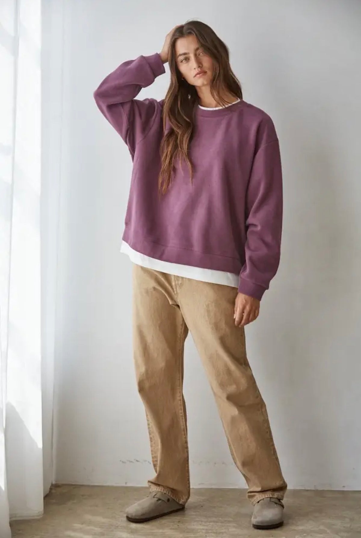 The rowan crewneck