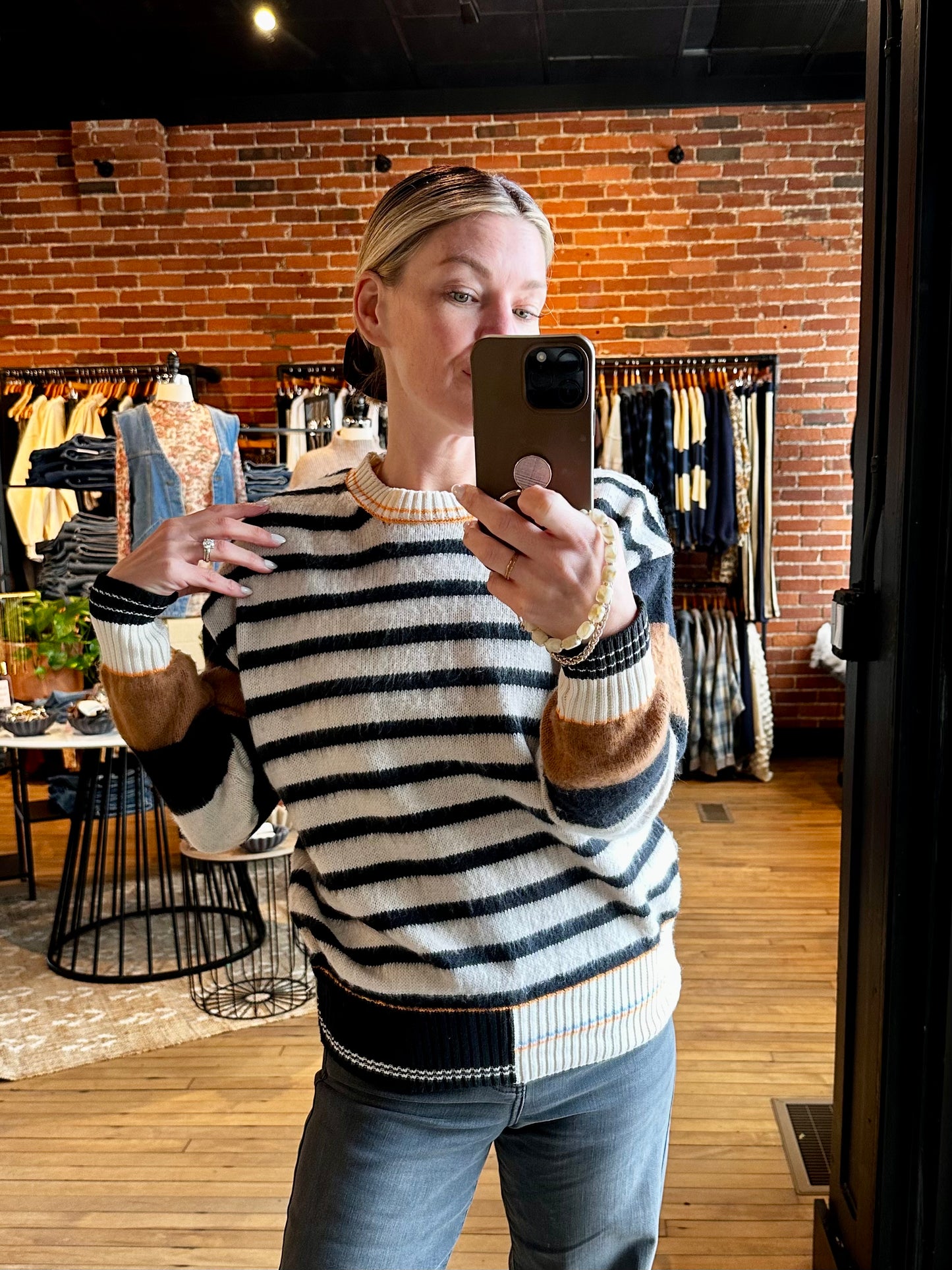 Fuzzy Modern Sweater