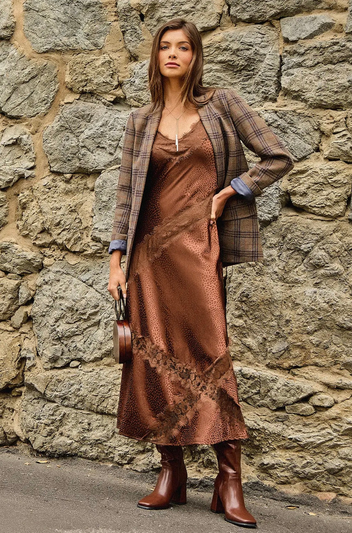 The Ashford Plaid Blazer