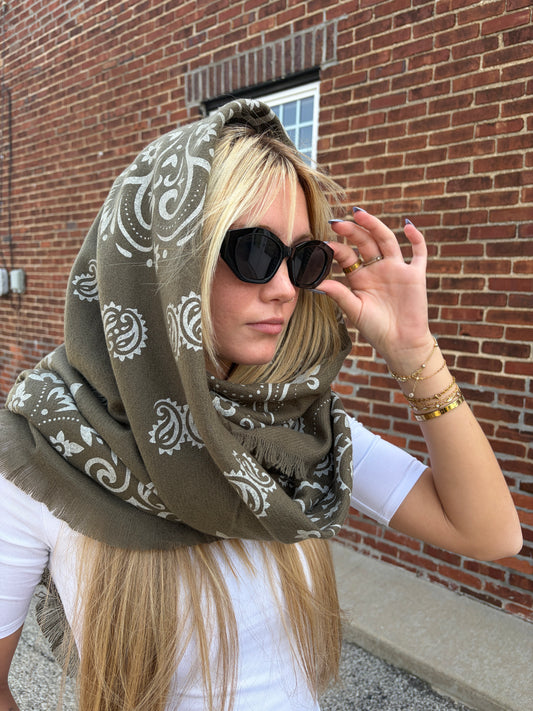 Forrest Wanderlust Bandana Scarf