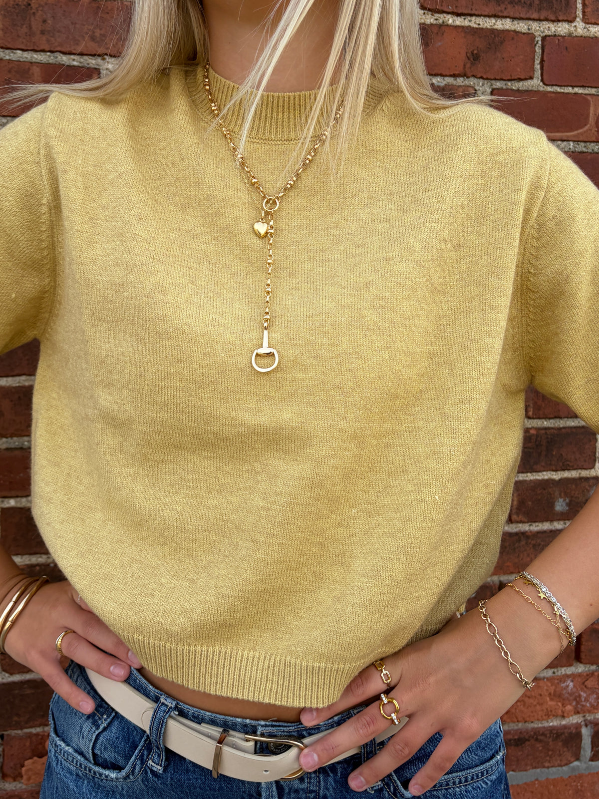 Marigold Knit Top