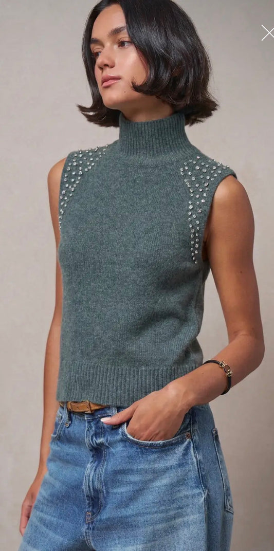 After Dark Rhinestone Sweater