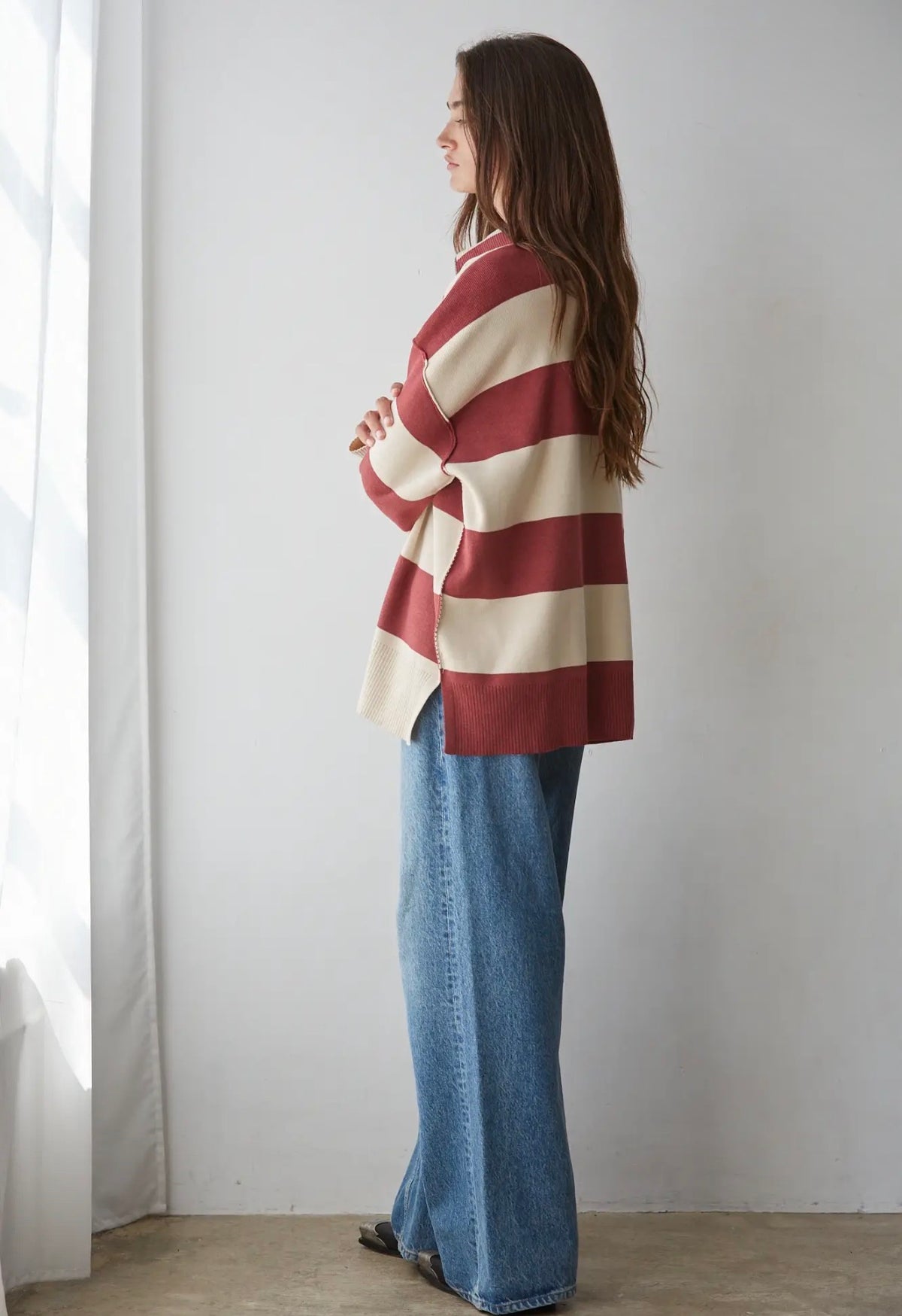 Varsity Stripe Half-Zip