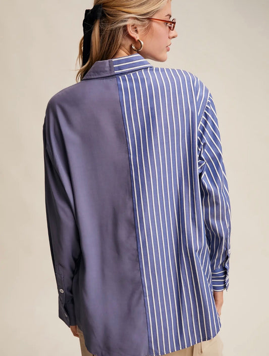 Split Decision Button Down