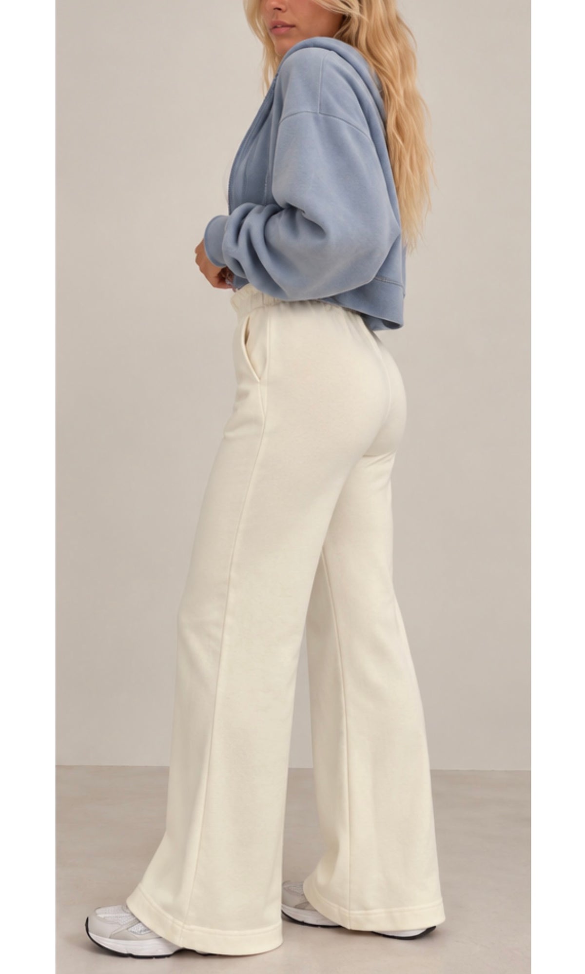 Cream Flair Sweats