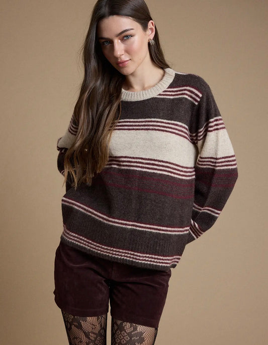 Aspen Striped Sweater