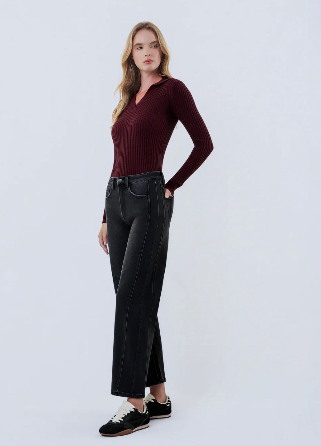 Flying Monkey Black Barrel Jean