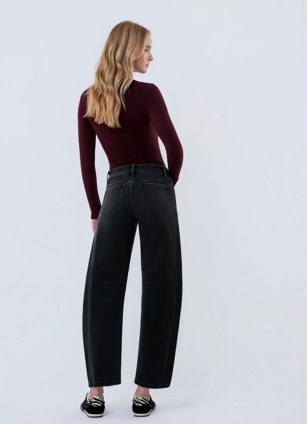 Flying Monkey Black Barrel Jean
