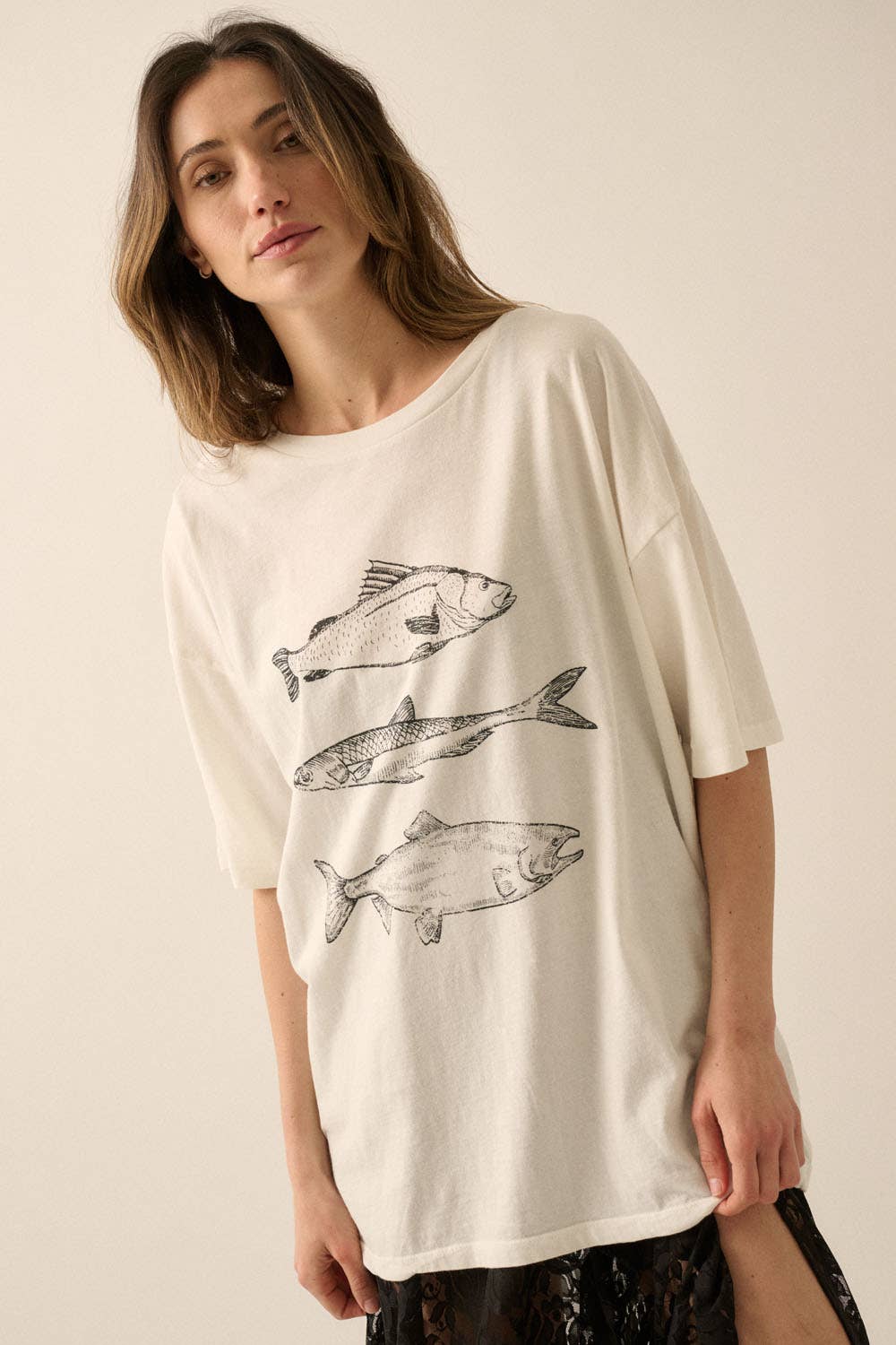 Three Fishes Tee