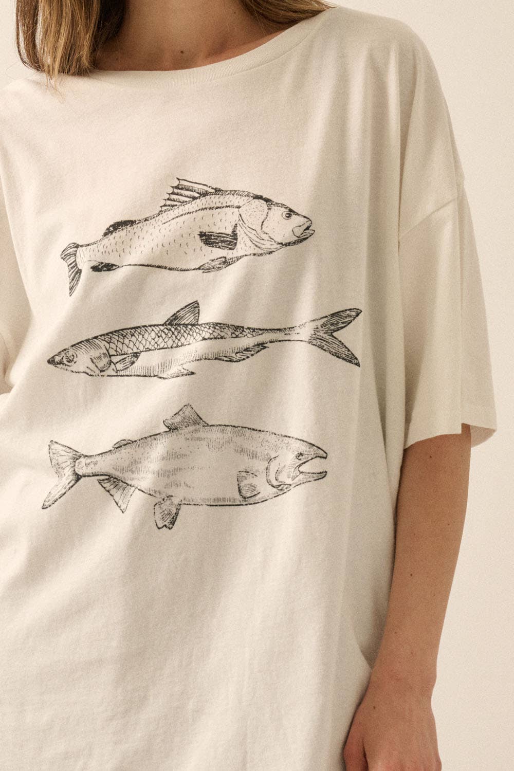 Three Fishes Tee